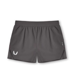 ASRV TETRA-LITE Laser Cut 3" Short Space Grey Men’s Small Liner Running